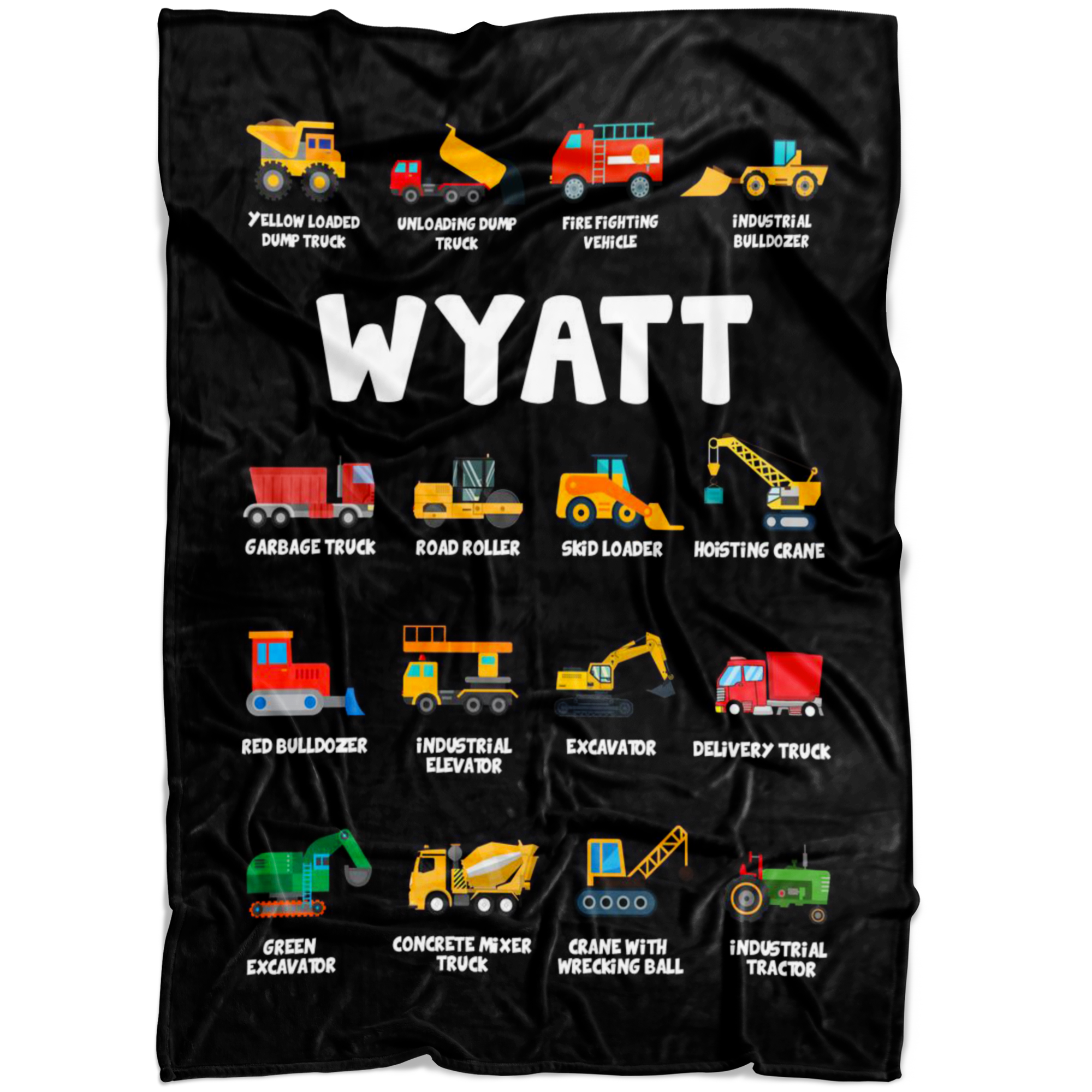 Wyatt Construction Blanket Black