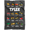 Tyler Construction Blanket Grey