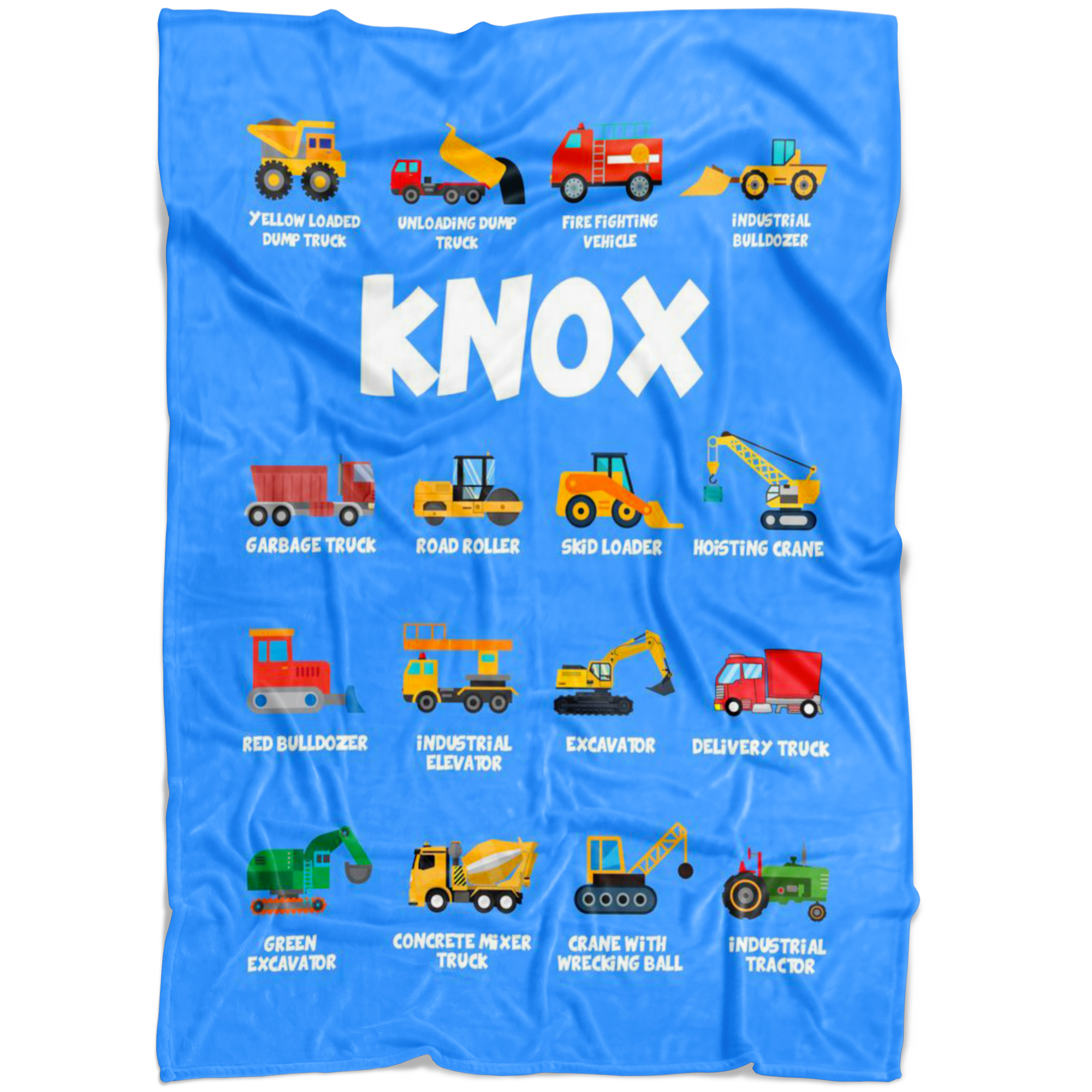 Knox Construction Blanket Blue