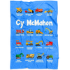 Cy McMahon Construction Blanket Blue