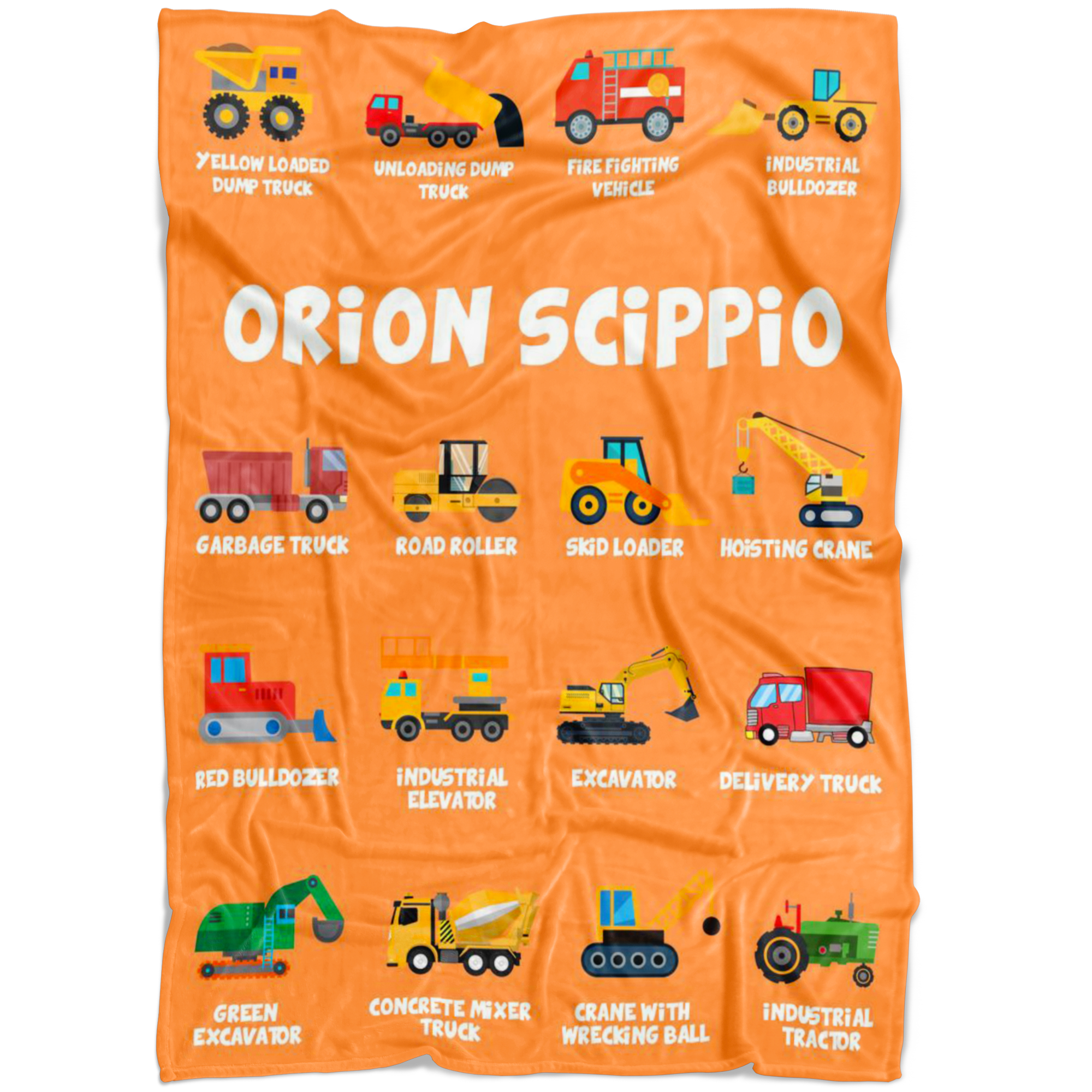 Orion Scippio Construction Blanket Orange