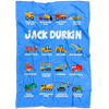 Jack Durkin Construction Blanket Blue