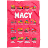 MACY Construction Blanket Pink