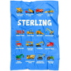 Sterling Construction Blanket Blue