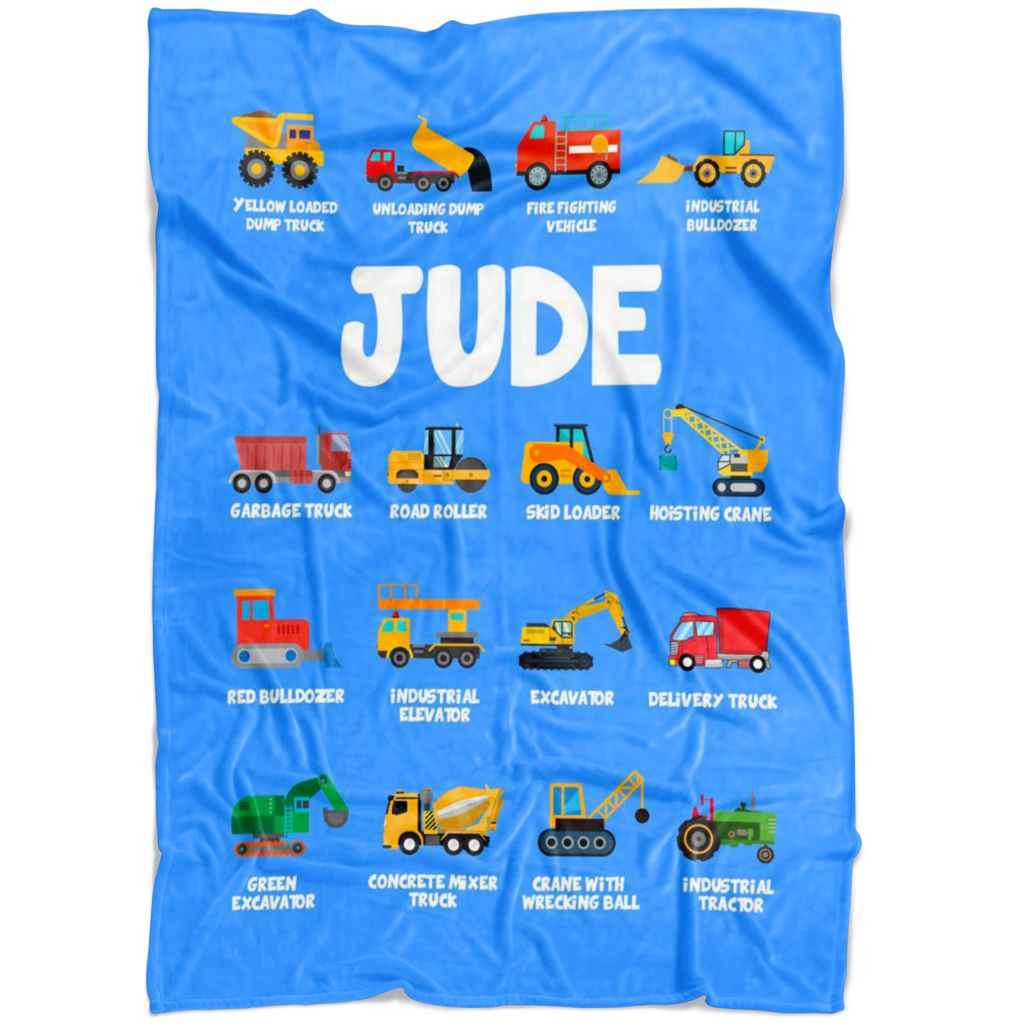 Jude Construction Blanket Blue