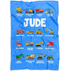Jude Construction Blanket Blue