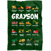 Grayson Construction Blanket Green