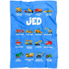 Jed Construction Blanket Blue