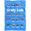 Grady Ladd Construction Blanket Blue