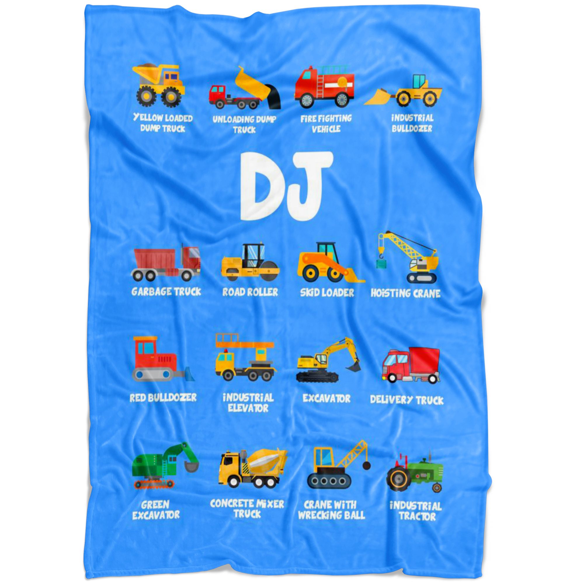 DJ Construction Blanket Blue