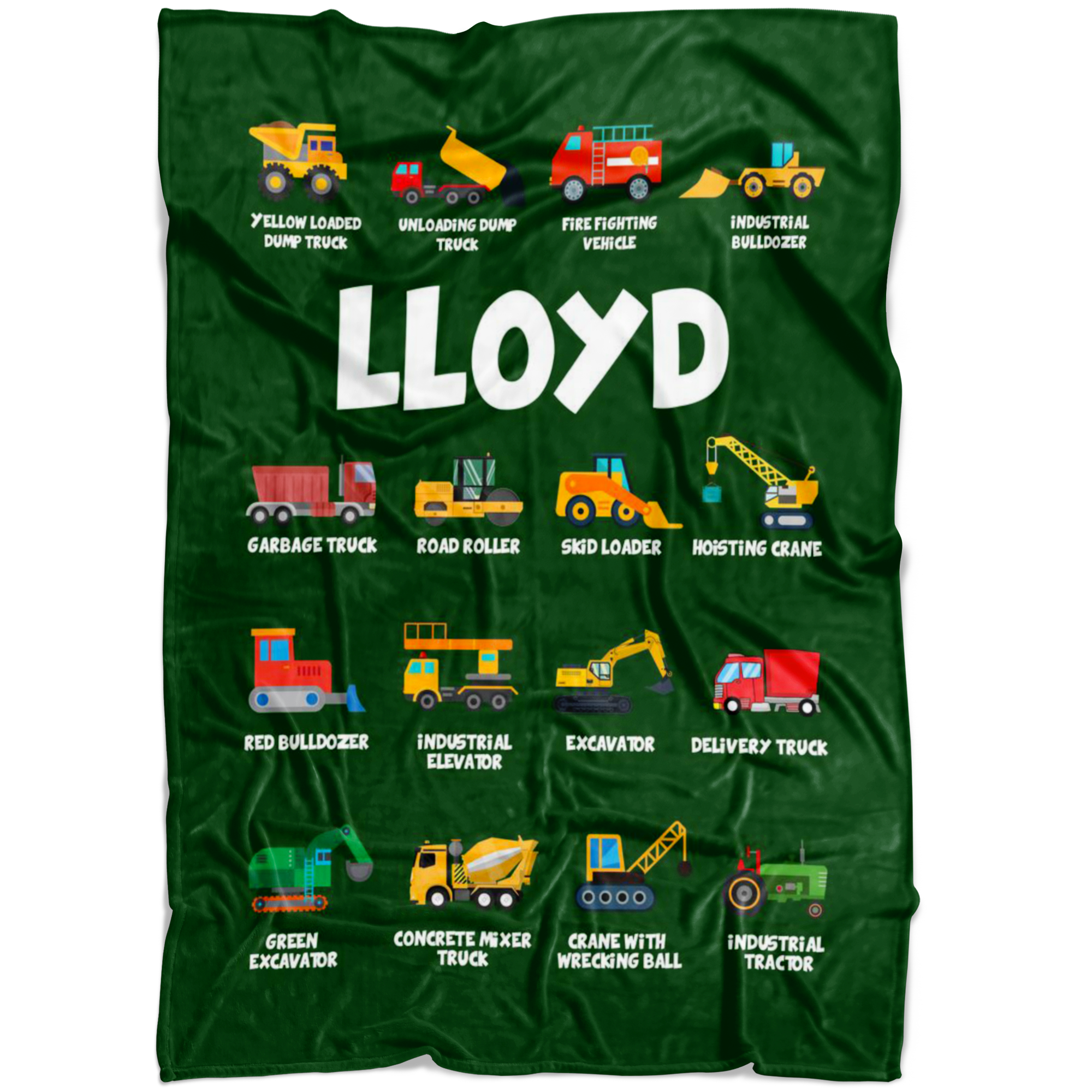 Lloyd Construction Blanket Green