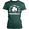 Kiss Me I'm A MacDonald