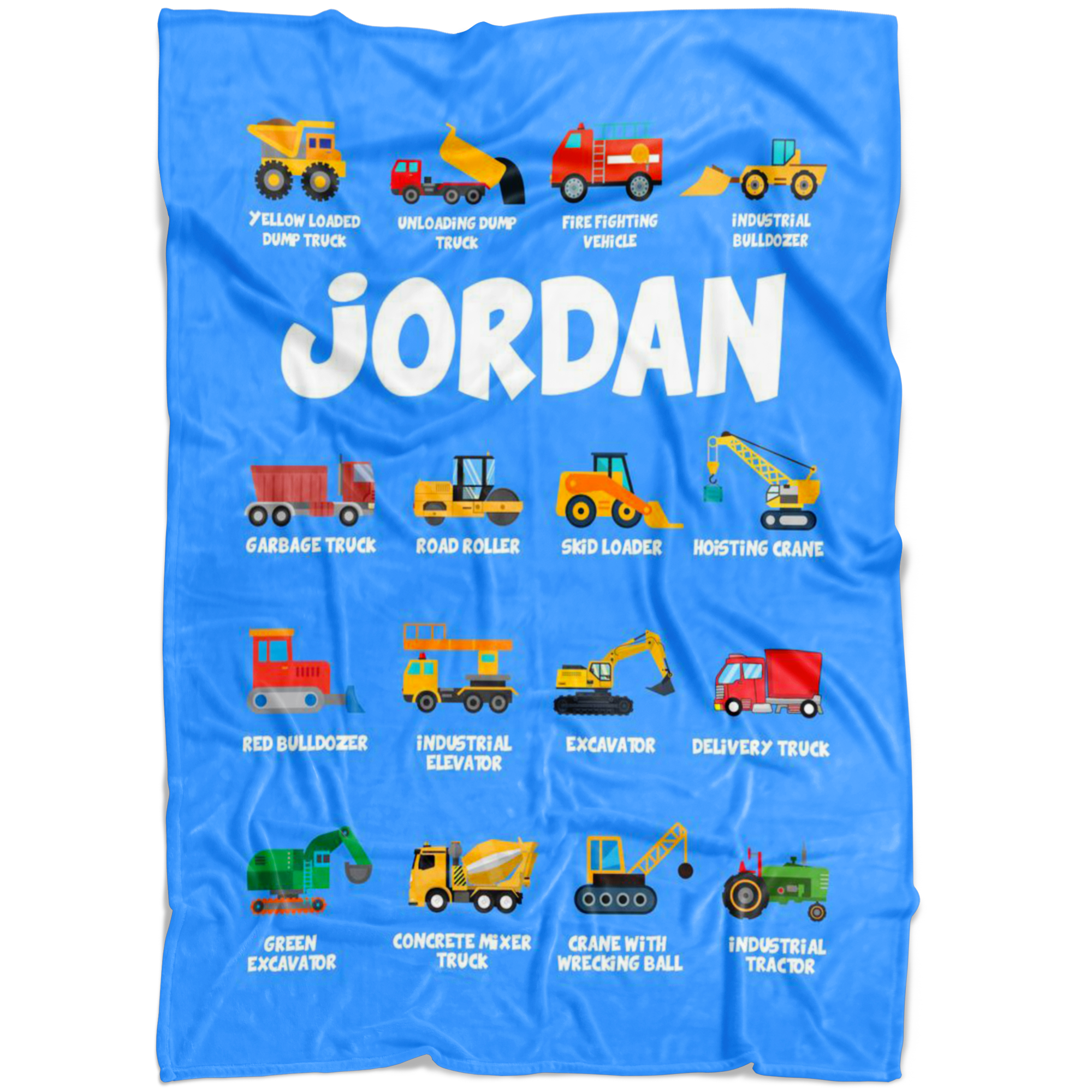 Jordan Construction Blanket Blue