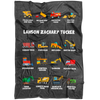 Lawson Zachary Tucker Construction Blanket Grey