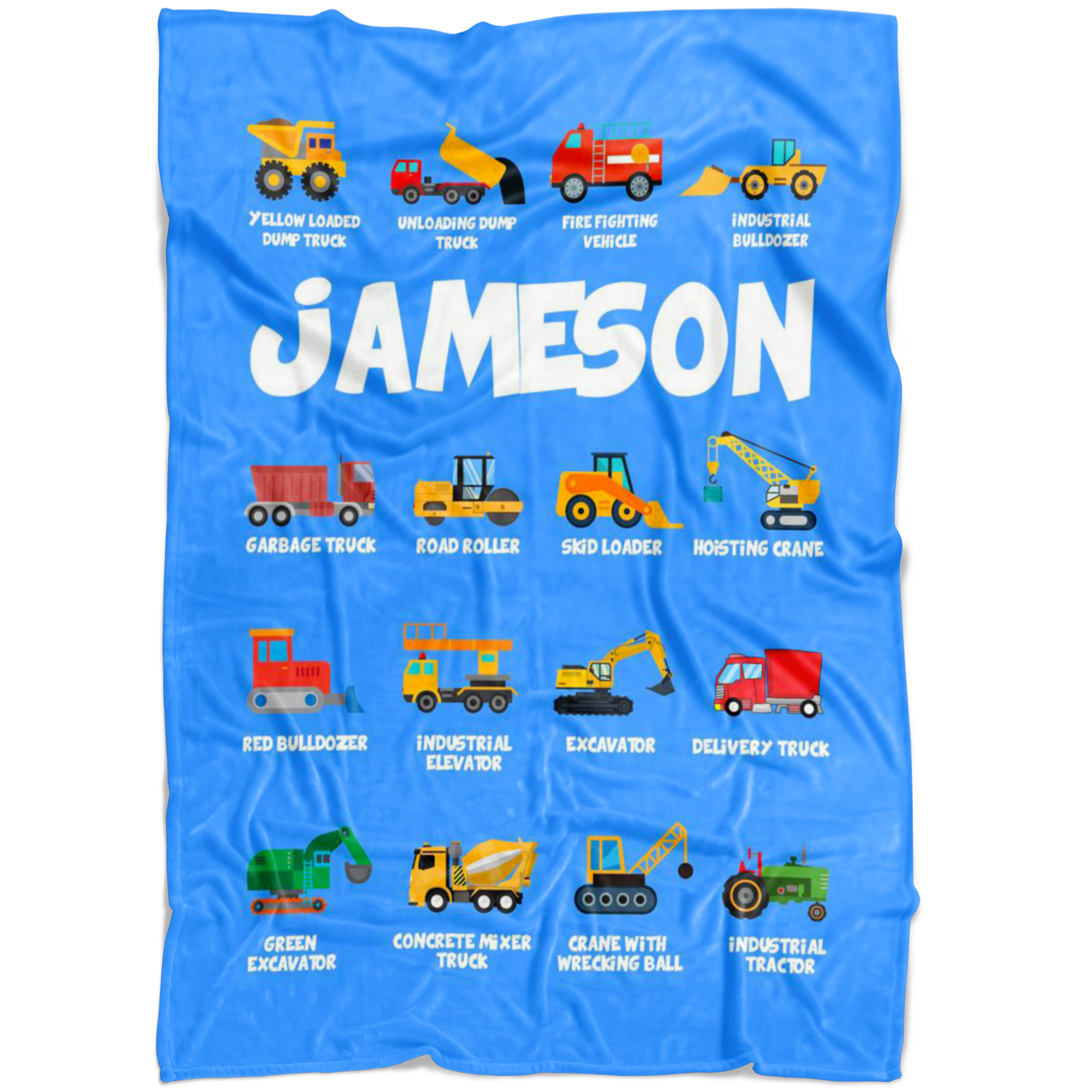 Jameson Construction Blanket Blue