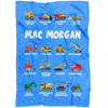Mac Morgan Construction Blanket Blue