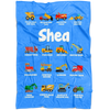 Shea Construction Blanket Blue