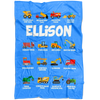 Ellison Construction Blanket Blue