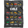 COLE Construction Blanket Grey