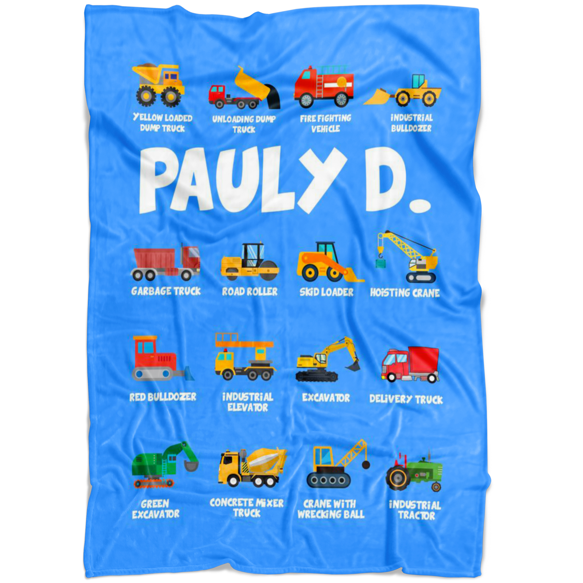 PAULY D. Construction Blanket Blue