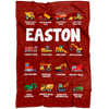 EASTON Construction Blanket Red