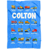 COLTON Construction Blanket Blue