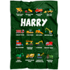 Harry Construction Blanket Green