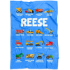 Reese Construction Blanket Blue
